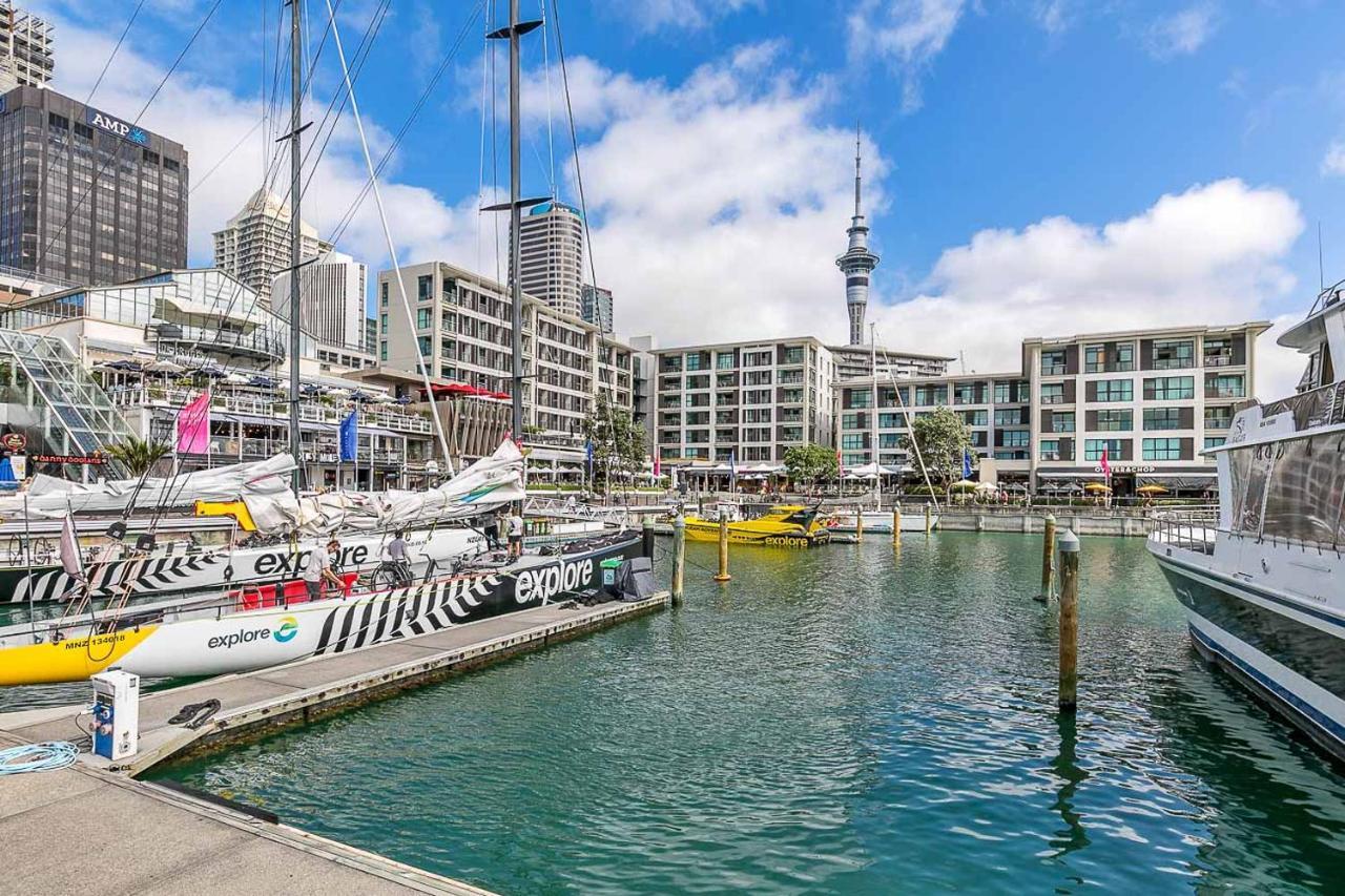Penthouse Premier Apartment Auckland Bagian luar foto